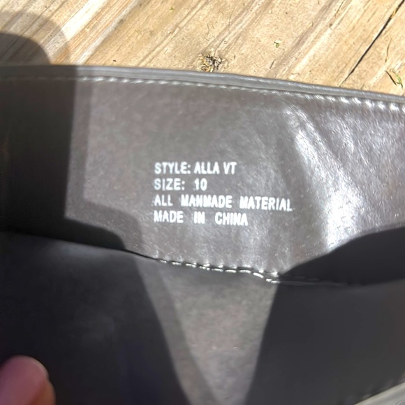 SOLD Gray Boutique Bling Boots🤍 - Picture 5 of 5